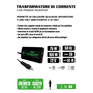 Inverter 75W - ZIM&MANN