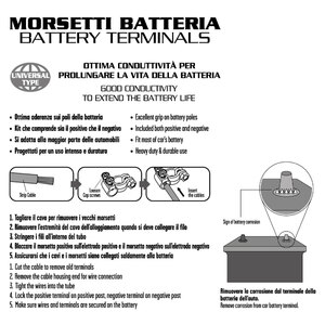 Morsetti batteria Classic - ZIM&MANN