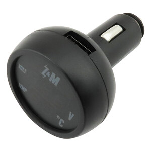 Voltmetro e termometro con USB - ZIM&MANN