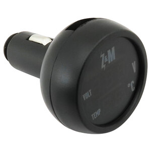 Voltmetro e termometro con USB - ZIM&MANN