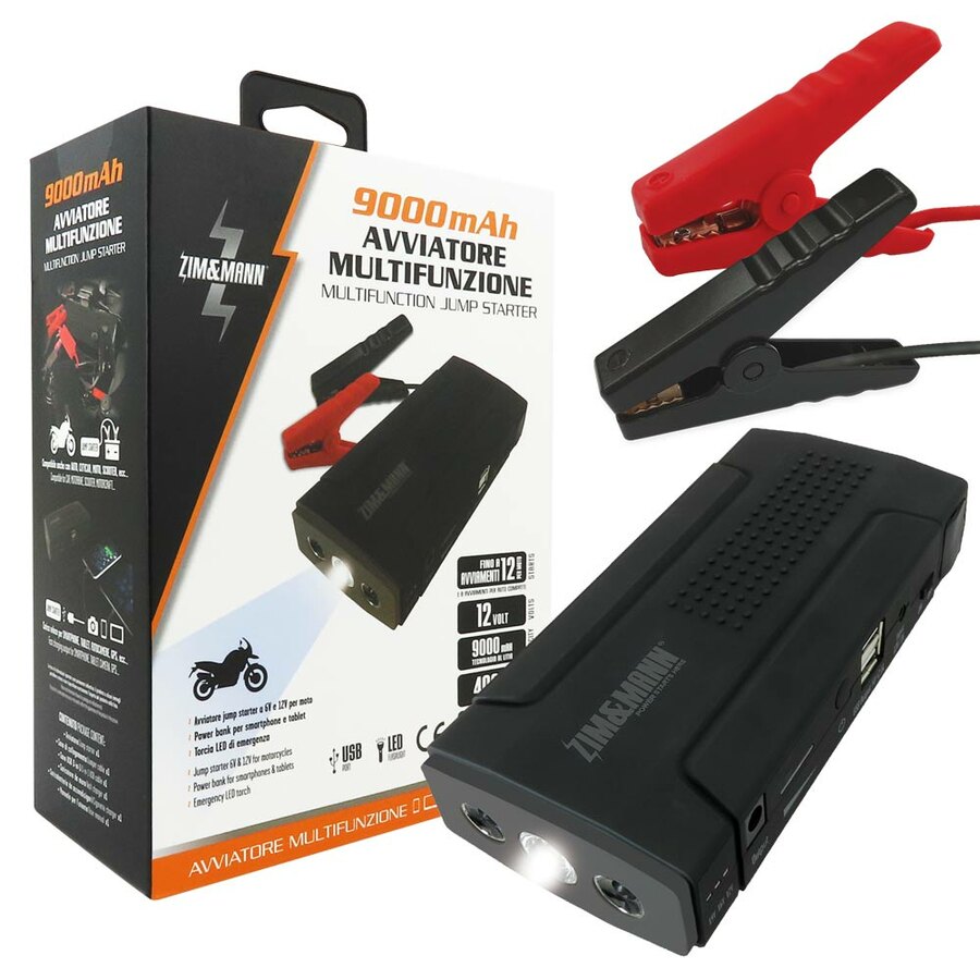 AVVIATORE PORTATILE Di Emergenza SOS Auto Batteria Scarica JUMP STARTER