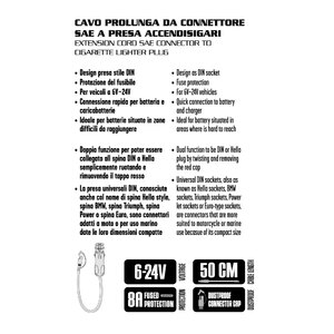 Carica batteria- Accessori Cavo prolunga - ZIM&MANN