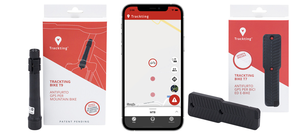 antifurto GPS da bicicletta