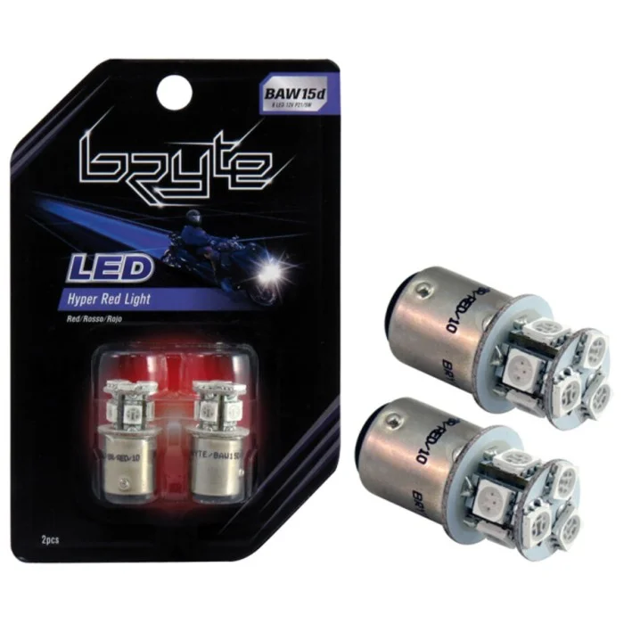 Lampadina moto BAW15D a led BAW15D BRYTE