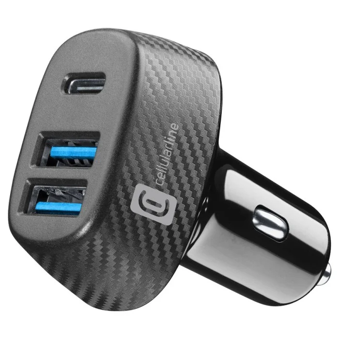 USB da presa accendisigari Car Multipower Trio CELLULAR LINE
