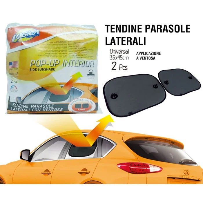 Tendina laterale con ventosa Pop-up LOGICA