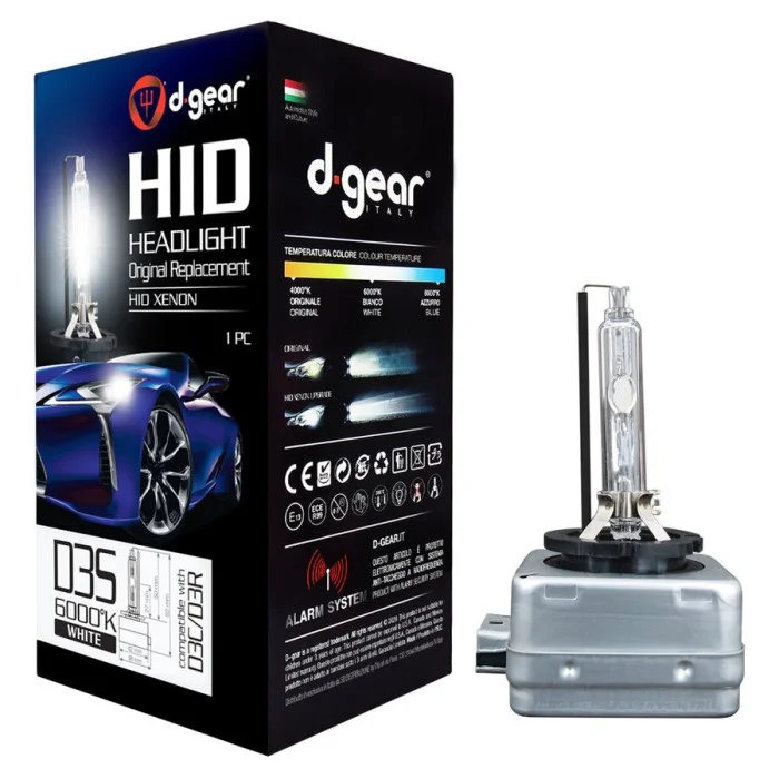 Lampadine D3S D3S-D3C-D3R HID Replacement bulb D-GEAR