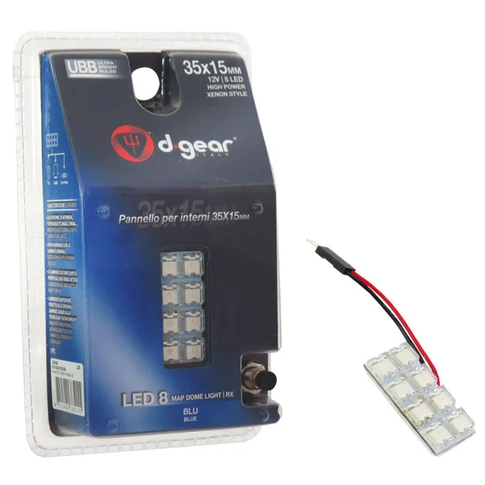 Pannello led 8 led D-GEAR