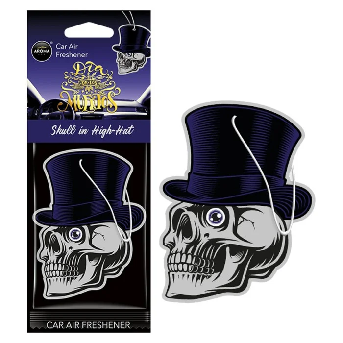 Profumi da appendere DDL Muertos Skull in High-Hat AROMA CAR