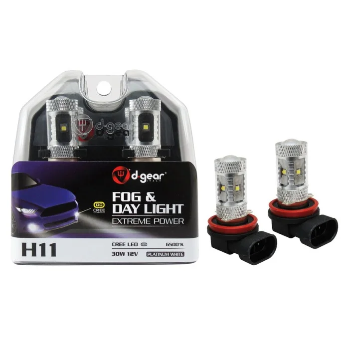 Lampadine H11 Cree Led Fog and Day Light D-GEAR