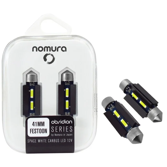Lampadina a siluro a led SV8,5 Canbus Obsidian NOMURA