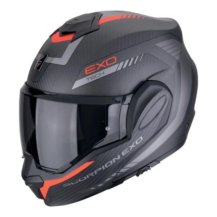 Casco Modulare Exo-Tech EVO Cosy Carbon SCORPION EXO