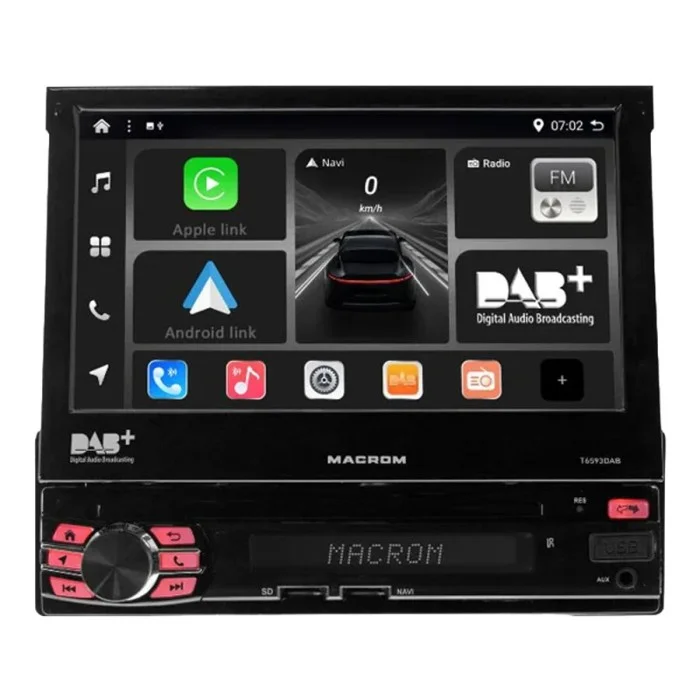 Autoradio Senza meccanica T6593DAB MACROM