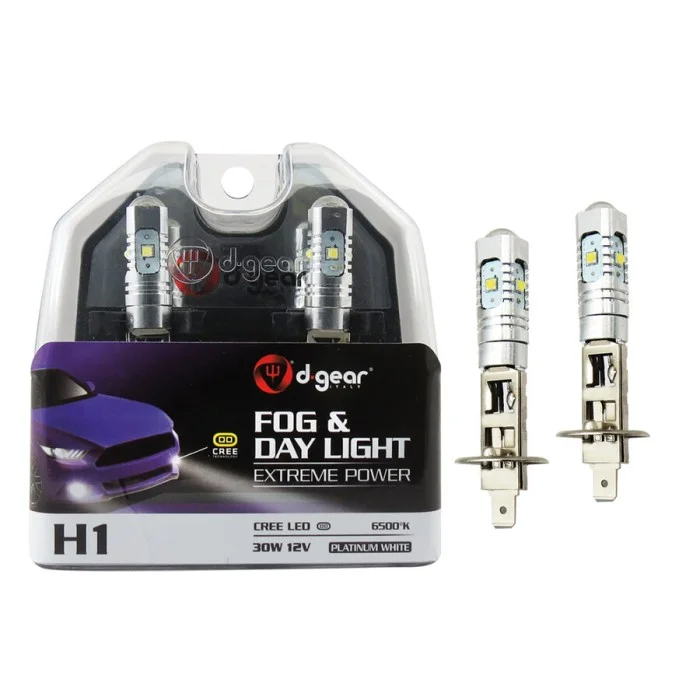 Lampadine H1 Cree Led Fog and Day Light D-GEAR