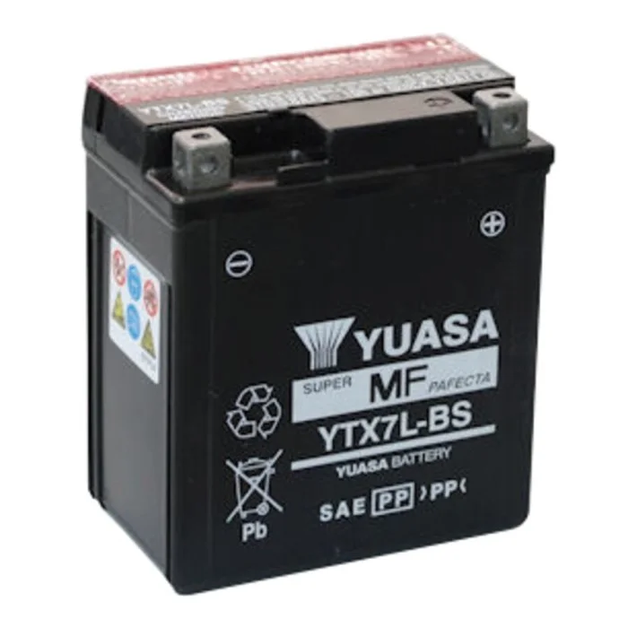Batteria moto YTX7L Sigillata attiva YUASA