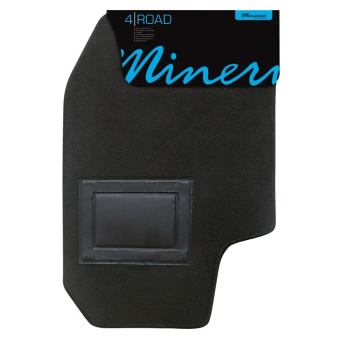 Tappeti in moquette universale Road Bmw Serie 1 F20, Serie 3 E90, Serie 3 E91, Serie 3 E92, Serie 3 E93, Serie 3 F30, Serie 4, Serie 5 F10, Serie 5 F12, Serie 5 GT MINERVA