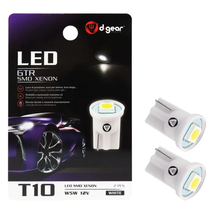 Lampadina T10 a led GTR - T10 SMD Led D-GEAR