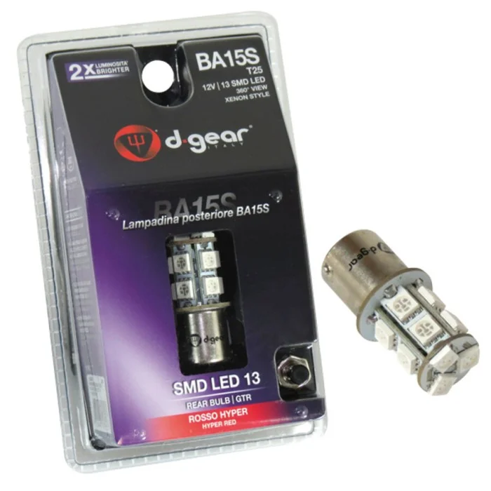 Lampadina BA15S a led GTR - BA15S SMD Led D-GEAR
