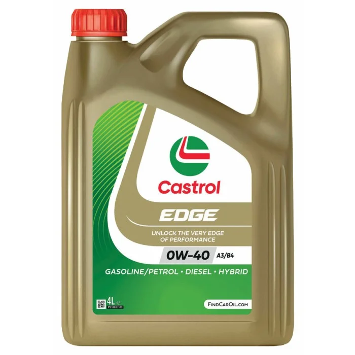 Olio motore Edge 0W40 A3/B4 CASTROL