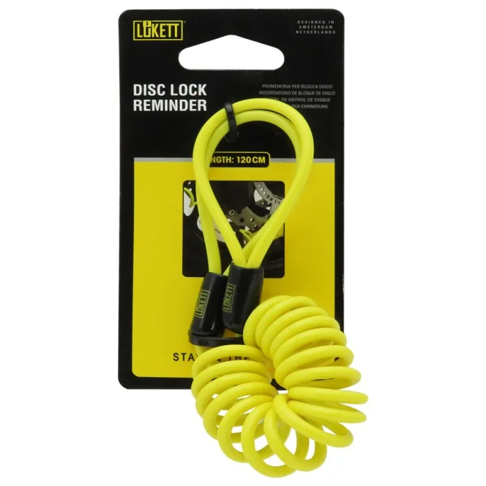 Cavo promemoria blocca disco Disc Lock Reminder LUKETT