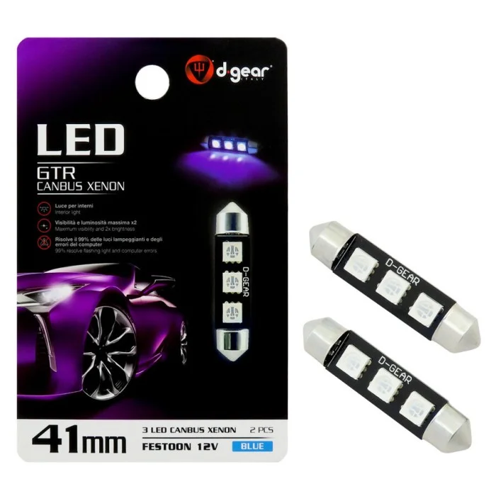 Lampadina a siluro a led XP - Led Feston SV8,5 Canbus D-GEAR