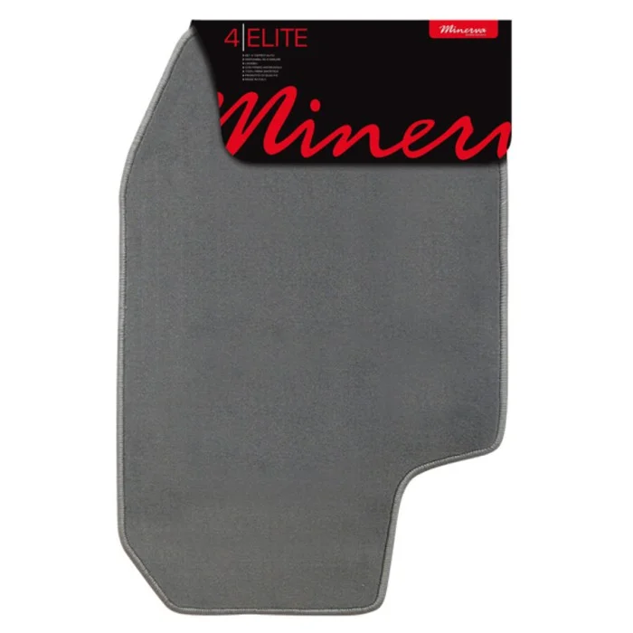 Tappeti in moquette universale Elite Bmw Serie 1 F20, Serie 3 E90, Serie 3 E91, Serie 3 E92, Serie 3 E93, Serie 3 F30, Serie 4, Serie 5 F10, Serie 5 F12, Serie 5 GT MINERVA