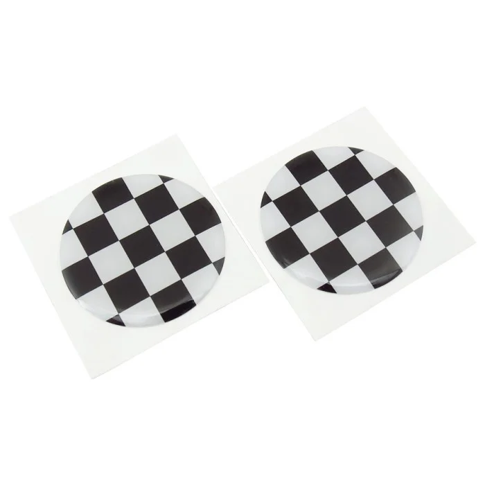 Emblema 3D Checkered Flag ROX