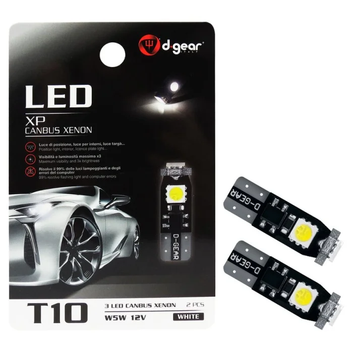 Lampadina T10 a led XP - T10 Canbus D-GEAR