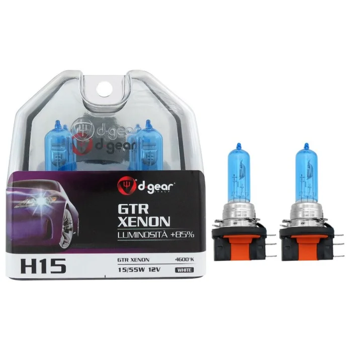 Lampadine Altri Attacchi H15 - GTR - Extreme White D-GEAR