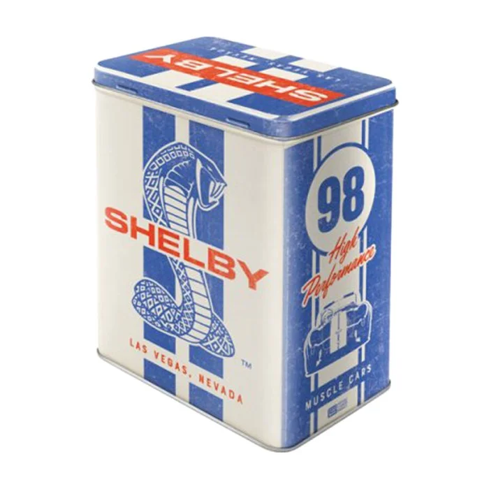 Scatola in latta Shelby Cobra Snake 98 NOSTALGIC ART