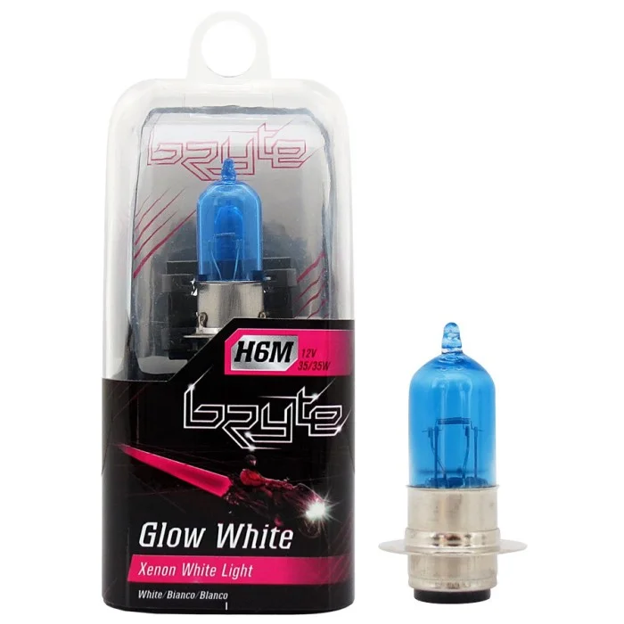 Lampadina moto alogena Xenon Glow H6M BRYTE
