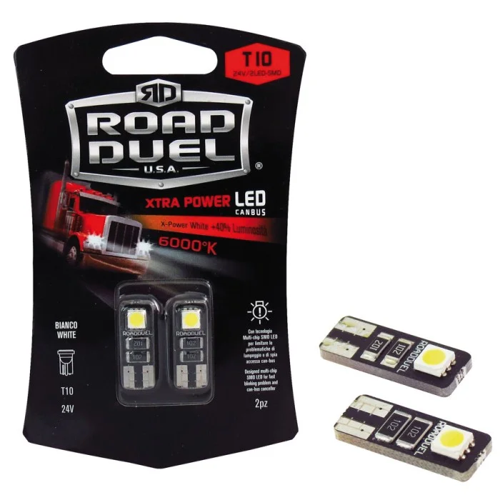 Lampadina T10 a led Xtra Power - T10 SMD Led ROAD DUEL