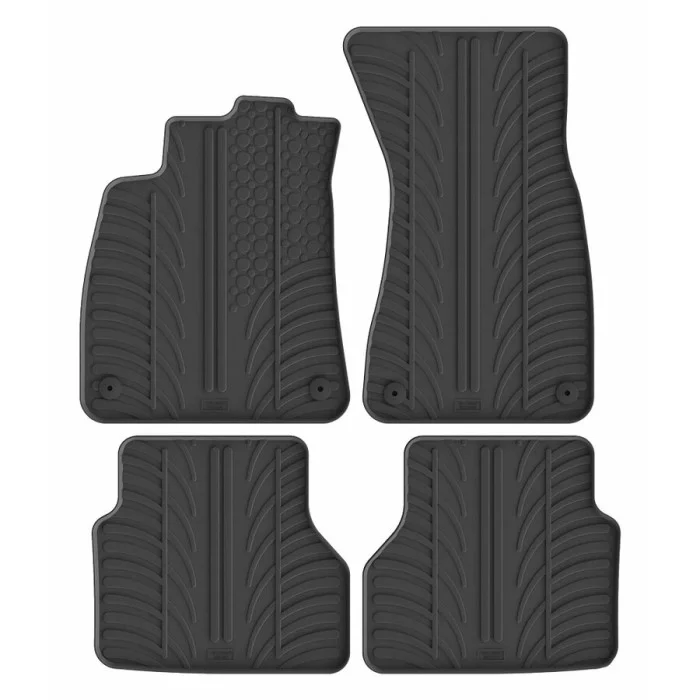 Tappeti in gomma-Pvc specifico Audi A6 LAMPA