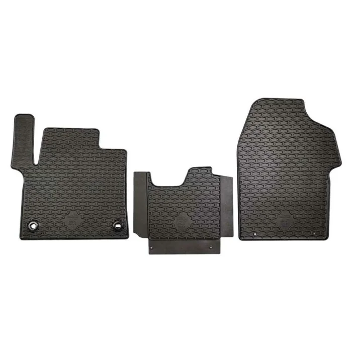Tappeti in gomma-Pvc specifico Citroen Jumpy, Fiat Scudo, Opel Vivaro, Peugeot Expert, Toyota Proace INT AUTO