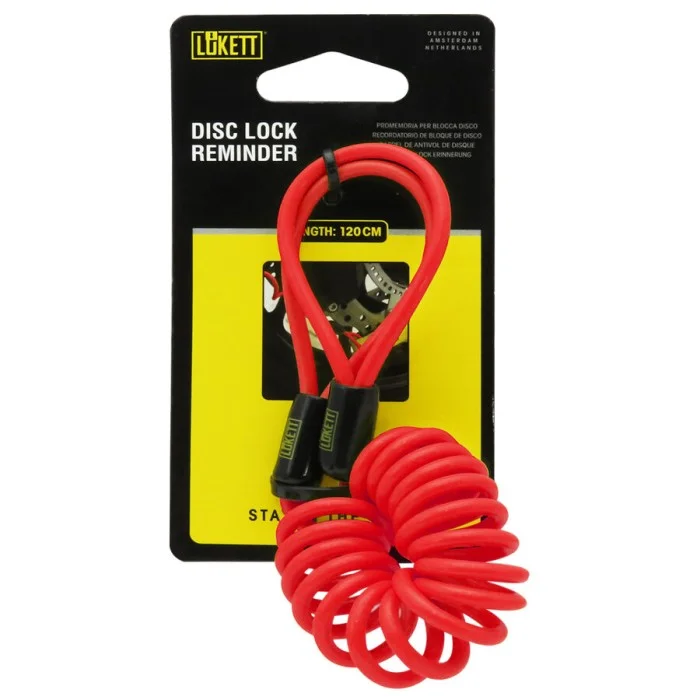 Cavo promemoria blocca disco Disc Lock Reminder LUKETT