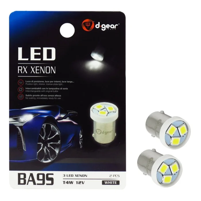 Lampadina BA9S a led RX - BA9S Xenon D-GEAR