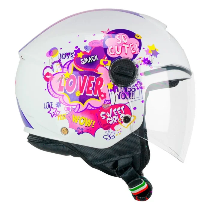 Casco bambino Jet 261G Comics CGM