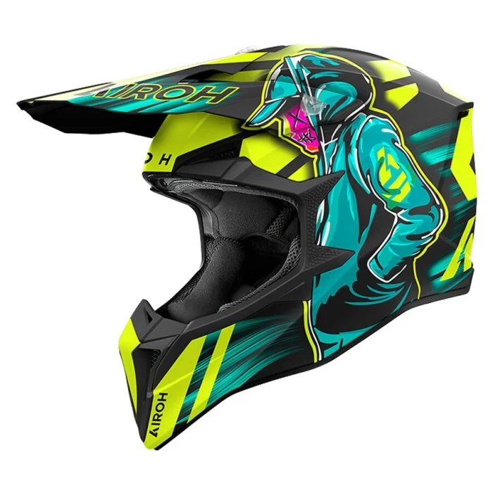 Casco Cross Wraaap Cyber AIROH