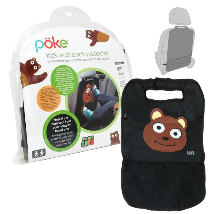 Protezione sedile posteriore Con tasca in rete Bear POKE