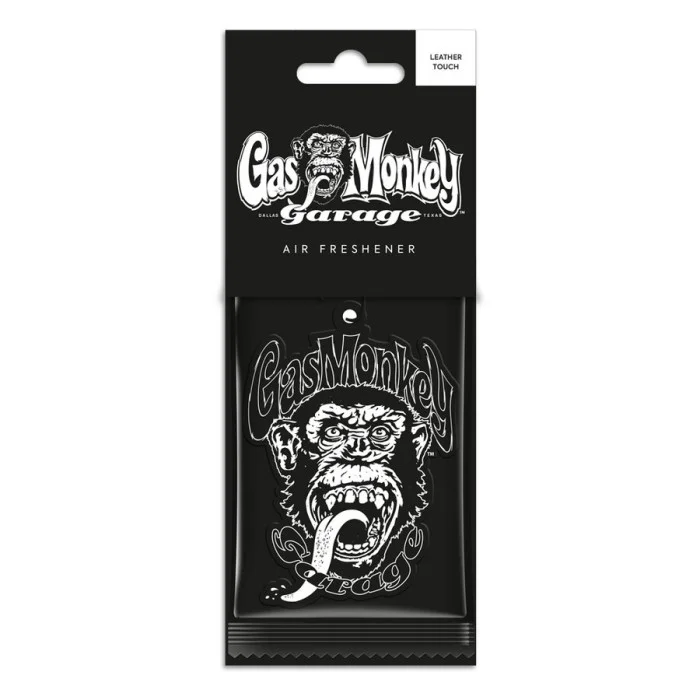 Profumi da appendere Gas Monkey Leather Touch Black AROMA CAR