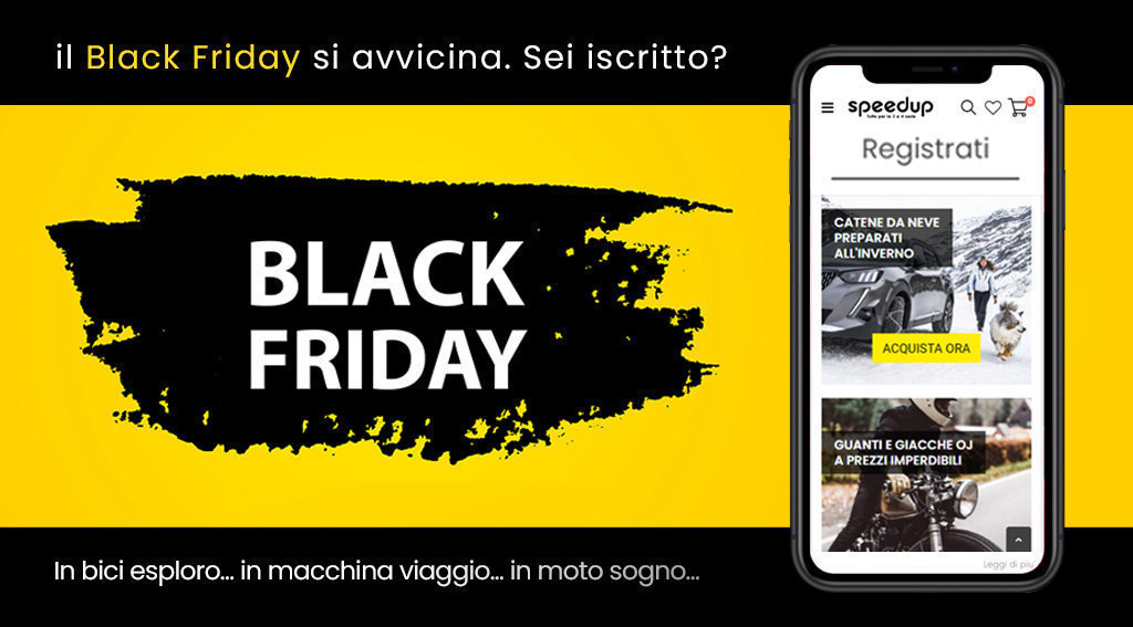 Il Black Friday 2021 si avvicina. Sei iscritto?