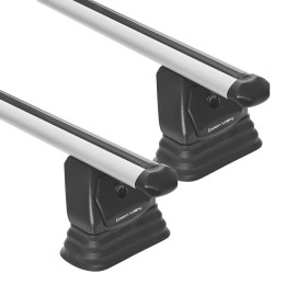 Barre da tetto premontate auto Easy One Evo Alu DS DS4 2021> DS DS4 2021 > 5 porte Tetto normale GREEN VALLEY