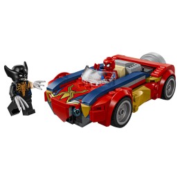 Costruzioni Lego Marvel - Auto Spider-Man vs Venomized Wolverine LEGO