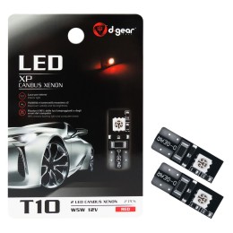 Lampadina T10 a led XP - T10 Canbus 2 Led D-GEAR