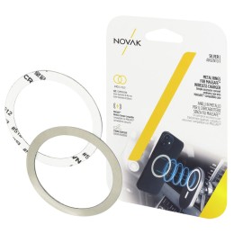 Supporto-caricabatteria wireless Anelli in metallo NOVAK