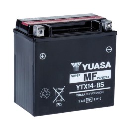Batteria moto YTX14 Sigillata attiva YUASA