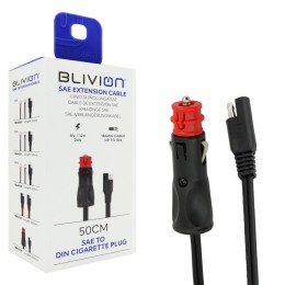 Cavo prolunga SAE>DIN presa accendisigari BLIVION
