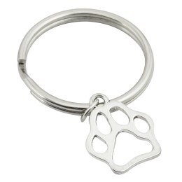 Portachiavi Impronta di cane ROX