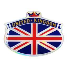 Emblema 3D Scudetto United Kingdom 3D GAT