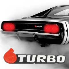 Emblema 3D Turbo TUNING GURU